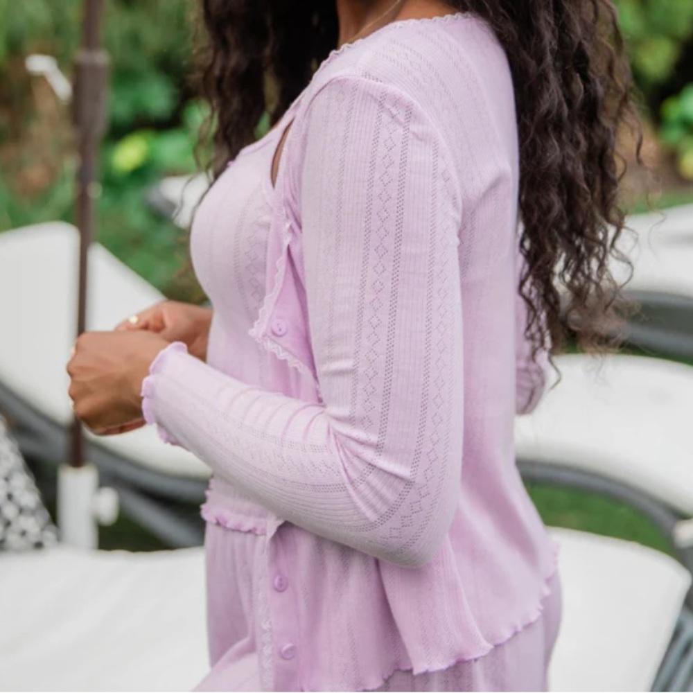 Lavender Lounge Set (3 piece) - Picture 2 of 6